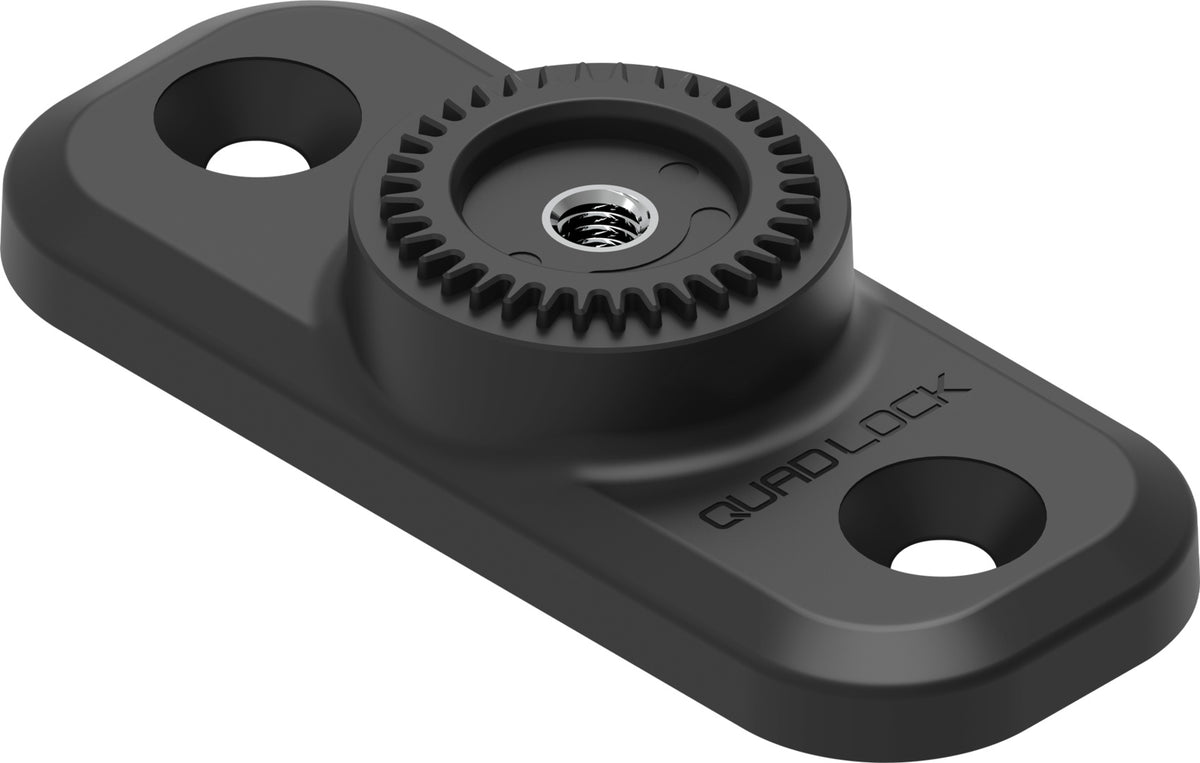 Quad Lock 360 Base - Flat Rectangle 2 Hole