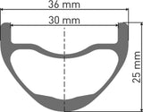 DT Swiss DT EXC 1200 SPLINE Laufrad 29" CL 30 148/12 MS XD