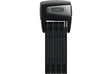 ABUS Faltschloss Bordo SmartX 6500A/110 mit Halter SH 6500/110 schwarz schwarz / Falt