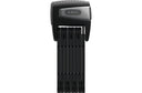 ABUS Faltschloss Bordo SmartX 6500A/110 mit Halter SH 6500/110 schwarz schwarz / Falt