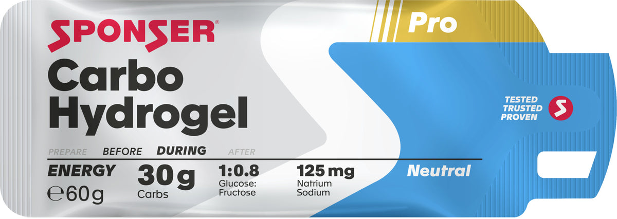 Sponser Carbo Hydrogel, NEUTRAL Display (20 x 60 g)