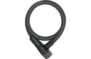 ABUS Panzerkabelschloss Microflex 6615K/85 mit Halter SCMU 6K schwarz schwarz