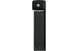 ABUS Faltschloss Bordo Lite 6055K/85 mit Halter SR 6055 schwarz schwarz / Falt