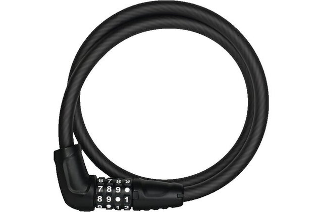 ABUS Kabelschloss Numerino 5410C/85 Code schwarz schwarz