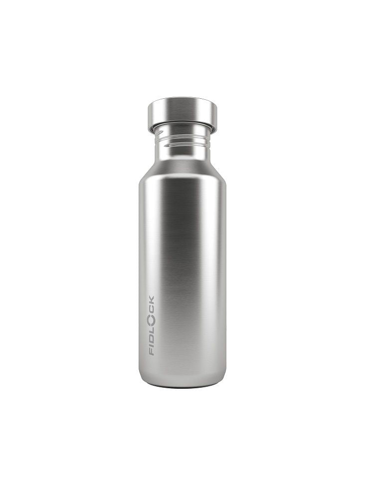 Fidlock TWIST Trinkflasche 600 ml Edelstahl, Single (mit Bottle Connector, ohne Base)