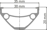 DT Swiss DT E 593 Felge DB 27.5" 30