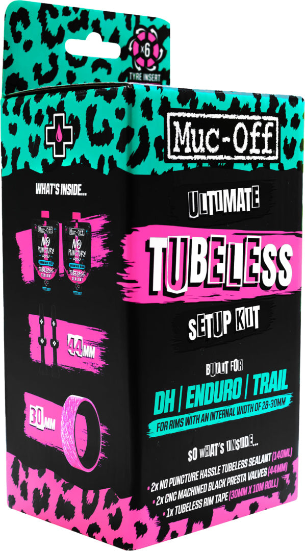Muc-Off Ultimate Tubeless Setup Kit – DH / Trail / Enduro 44mm