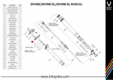 BikeYoke DIVINE Lower Saddle Clamp