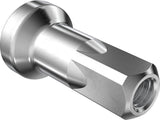 DT Swiss DT Nippel Standard Hidden Alu 2.0silber, 100Stk.